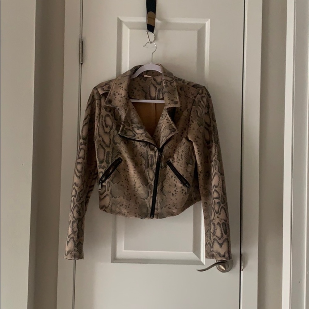 Animal Print Jacket - image 1